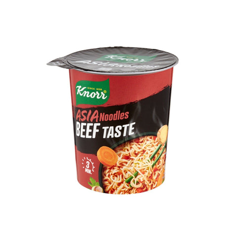 Knorr Nudeln & Pasta Knorr Asia Noodles MANZO Beef Taste 8x 63 g  + Italian Gourmet polpa 400gr