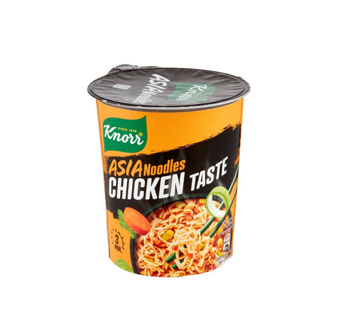 Knorr Nudeln & Pasta Knorr Asia Noodles POLLO Chicken Taste 8x 63 g + Italian Gourmet polpa 400gr
