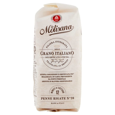 La Molisana pasta La Molisana Penne rigate n. 20 Italienische Weizennudeln 500gr 8004690051207