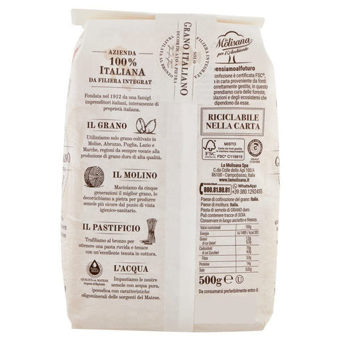 La Molisana pasta La Molisana Penne rigate n. 20 Italienische Weizennudeln 500gr 8004690051207