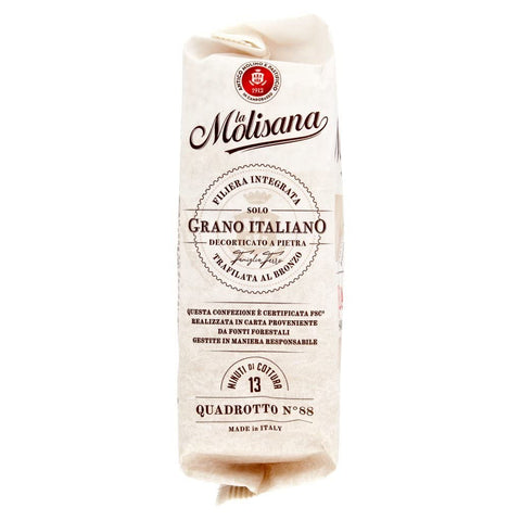 La Molisana pasta La Molisana Quadrotto N. 88 Pasta Lenta Lavorazione Teigwaren aus Hartweizengrieß Bronze-Zeichnung 500g 8004690052143