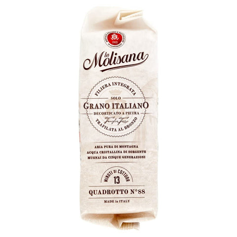 La Molisana pasta La Molisana Quadrotto N. 88 Pasta Lenta Lavorazione Teigwaren aus Hartweizengrieß Bronze-Zeichnung 500g 8004690052143