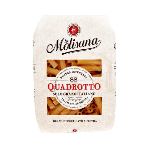 La Molisana pasta La Molisana Quadrotto N. 88 Pasta Lenta Lavorazione Teigwaren aus Hartweizengrieß Bronze-Zeichnung 500g 8004690052143