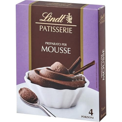Lindt Kuchen Lindt Schokolade - PATISSERIE Mousse au Chocolat | 6 x 110 g | Backmischung für 4 Portionen fluffige Mousse al Cioccolato aus feinster Schokolade | Patisserie | Backmischung | Schokoladengeschenk 8003340038865