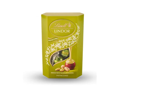 Lindt Lindor Riegel Lindt Lindor Pistacchio Milchschokoladen pralinen gefüllt mit Pistaziencreme 200g 8003340007519