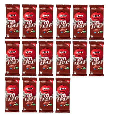 Mars Kategorien 16x M&M's Chocolate Tafel Milchschokolade mit mini m&m's 165g 5000159516259