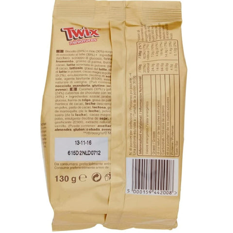Mars Pralinen Twix Miniatures Miniaturbarren (130) 5000159442008