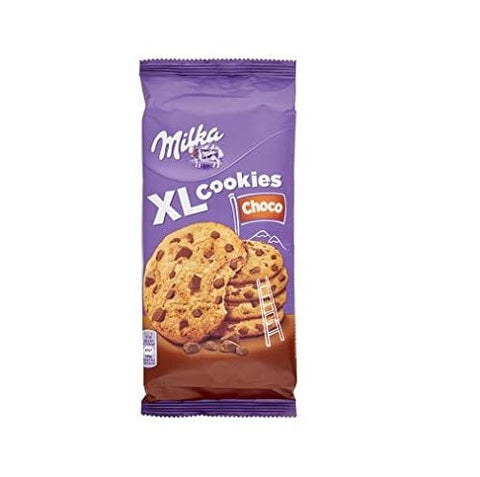 Milka Kekse Milka Kekse XL choco mit tropfen shocolade 180g biscuits cookies kuchen