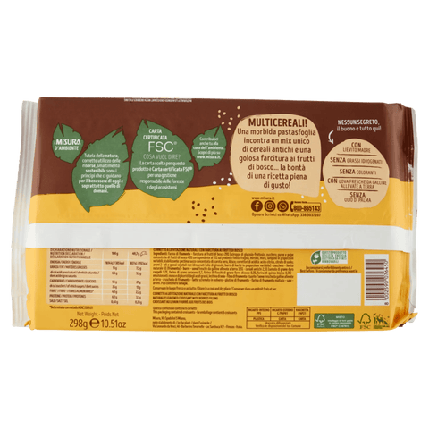 Misura Croissants MHD 03/07/2024 Misura Multicereali Cornetti ai Frutti di Bosco Mehrkorn-Croissants mit Waldbeeren 298g 8002590076450