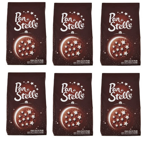 Mulino Bianco Kekse 6x Mulino Bianco Kekse 'Pan di Stelle', 350 g 8076809529594