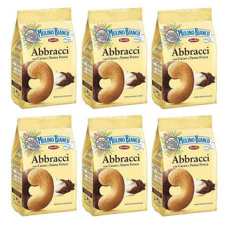 Mulino Bianco Kekse Mulino Bianco Abbracci Kekse (6x350g) 8076809500319