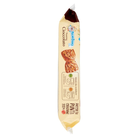 Mulino Bianco Süße Snacks MHD 09/10/2024 Mulino Bianco Nastrine Cioccolato kekse kuchen mit zartem Birnengeschmack, süßer Snack für zwischendurch 240g 8076809577359