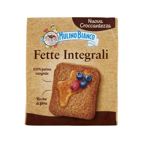 Mulino Bianco Zwieback Mulino Bianco Fette Biscottate integrali Vollkorn-Zwieback 315g 8076809512077