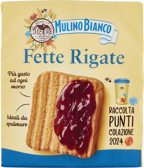 Mulino Bianco Zwieback Mulino Bianco Zwieback gestreift 3 x 315 gr 3800082907870
