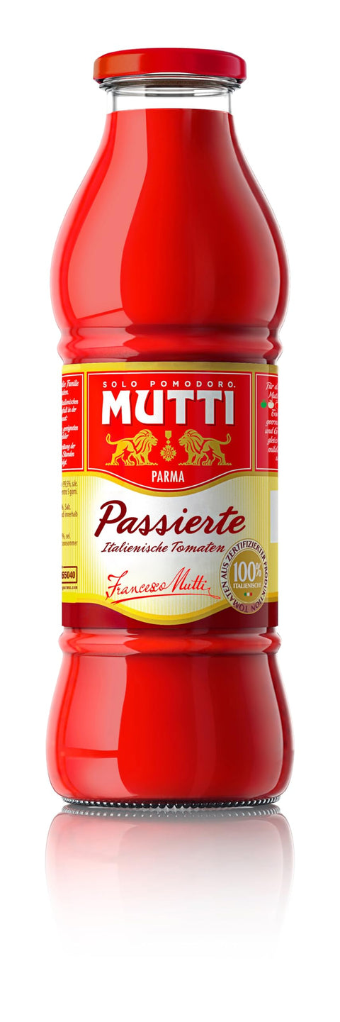 Mutti Gemüse Mutti Passata Tomatenpüree, 6er Pack (6 x 0. 7 g) 8005110190216
