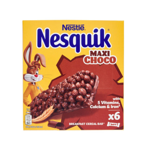 Nesquik Kakao & Heiße Schokolade 16x Nesquik Maxi Choco Schokoladensnack Schokoriegel 150 gr + Italian Gourmet polpa 400gr 5900020017437