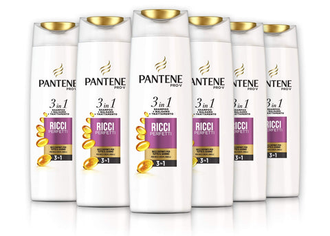 Pantene Shampoos Pantene Pro-V Shampoo Perfekte Locken, mit Nährstoffen, 6er Pack (6 x 250 ml) 5410076457564