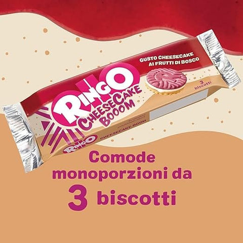 Pavesi Kekse Ringo Pavesi Cheesecake Limited Edition Cheese cake Booom box 42 Einzelportionen