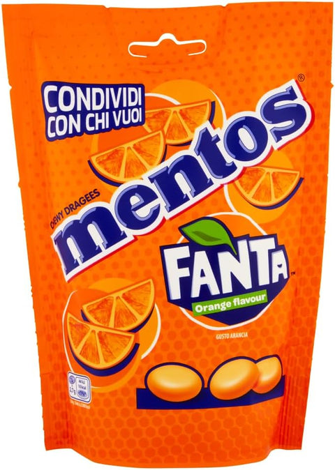 Perfetti bonbon Mentos Caramelle confettate al gusto di FantaMentos FantaMentos aromatisierte Bonbons 160g