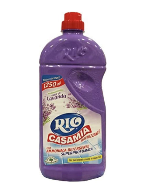 RIO CASAMIA Nass- & Trockenmopps 9 x Rio Casa Mia Bodenwischer & alle Oberflächen Lavendel 1250 ml 8011941002758
