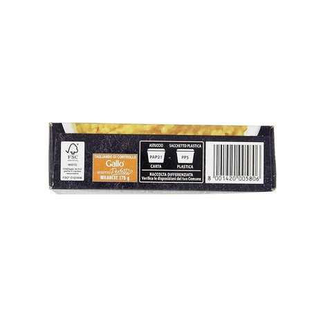 Riso Gallo Reisgerichte Gallo Risotto Perfetto Milanese 175g, Mailänder Risotto-Mix, 100% italienischer Reis, 6x 175g + Italian Gourmet polpa 400g 8001420005806