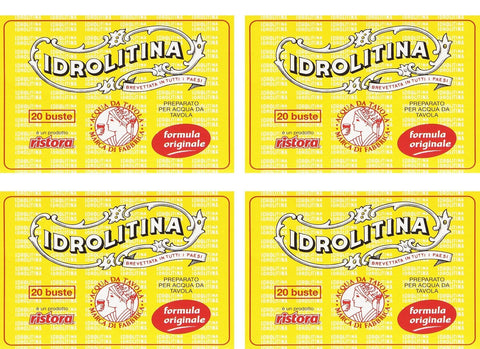 Ristora Säureblocker Idrolitina Tafelwasser, 220 g, 4 Stück 8004990131753