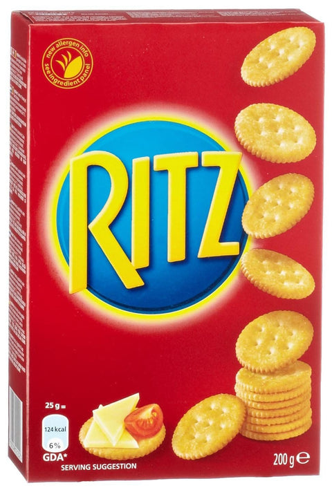 RITZ Crackers Ritz Kraker Cracker, 12er Pack (12 x 200 g Packung) 7622210717542
