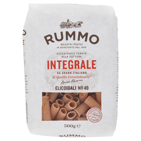 Rummo Internationale Nudeln 16er-Pack Rummo Pasta Integrale Elicoidali N°49,Vollkornnudeln Nudeln Vollkorn Italienische Pasta 500g 8008343709491
