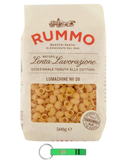 Rummo Kurze Pasta 8er-Pack Rummo Pasta Lumachine N°39,Italienische Nudeln aus Hartweizengrieß,Italienische Pasta 500g 8008343200394
