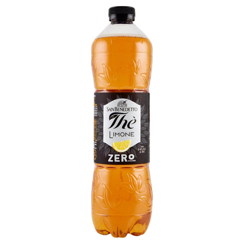 San Benedetto Eistee 6x San benedetto Zero Eistee The' Zitrone PET 1,5L ohne Zucker tea erfrischend 8001620005354