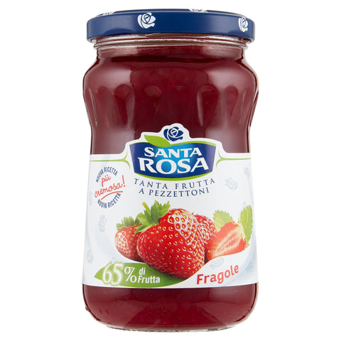 Santa Rosa Konfitüren 3x Santa Rosa Erdbeeren Marmelade Konfitüre Brotaufstriche aus Italien 350g 8000810101494