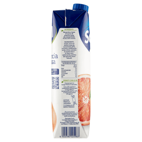 Santal Fruchtsaft MHD 06/05/2023 Parmalat Santal Succo di Frutta Arancia Rossa Santal-Blutorangensaft 1Lt 8002580025987