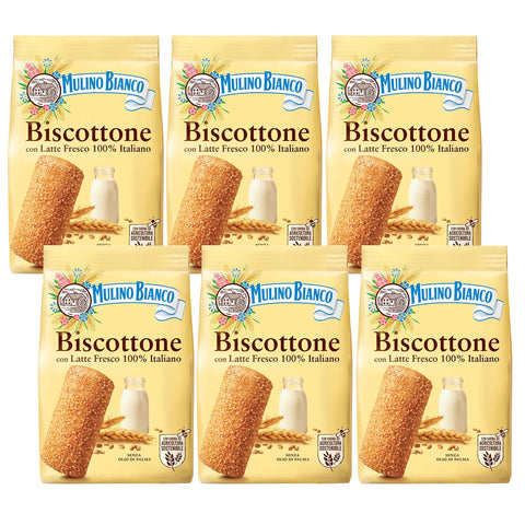 sarcia.eu Kekse MULINO BIANCO Biscottone Italienisches Mürbegebäck mit Zucker 700g (Biscottone, x6) 5905141652864