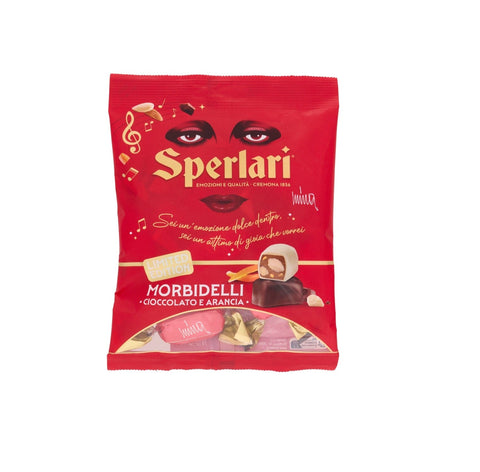 Sperlari Kategorien 3x Sperlari Mina Limited Edition Morbidelli Cioccolato e Arancia Schokoladen-Orangen-Nougat 117 g