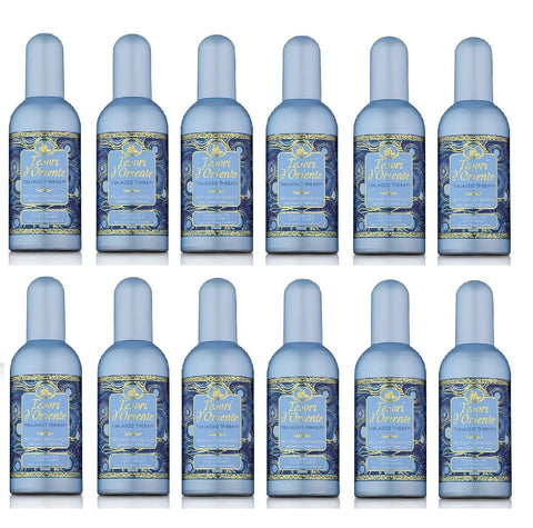 Tesori d'oriente Eau de Toilette Tesori D'oriente Thalasso Therapy 100ml, Meeresduft, Noten von Bergamotte, Lavendel, Patchouli und weißem Moschus, 12x100 ml 8008970050393