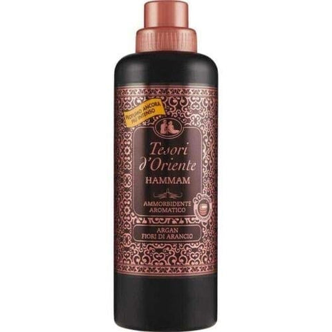 Tesori d'Oriente Flüssiger Weichspüler 12x Tesori d'oriente HAMMAM Arganöl und orange Blumen Weichspüler 750 ml 8008970041070