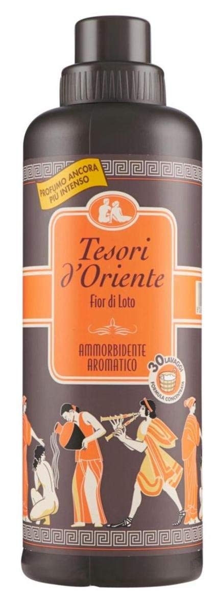 Tesori d'Oriente Flüssiger Weichspüler 6x Tesori d'oriente FIOR DI LOTO Lotusblume Weichspüler 750 ml 8008970041087
