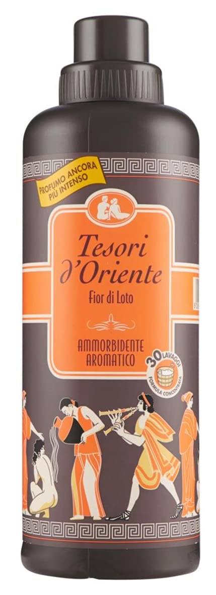 Tesori d'Oriente Flüssiger Weichspüler TESORI D'ORIENTE Tesori d'Oriente Weichspüler Fior di Lotus, 30 Messbecher für Haushalt, 500 g 8058615365948