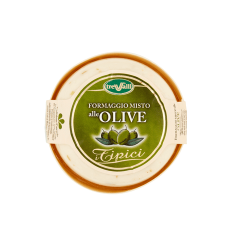 Trevalli Käse Trevalli formaggio misto olive gemischter Olivenkäse 180gr 8000005063736