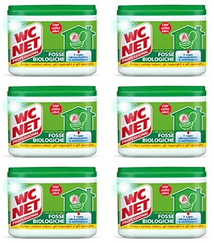 WC Net WC-Reiniger 72 Kapseln Net Professional Fosse Bio-WCNet für das Bad, Bio-Fosse 8004050103690