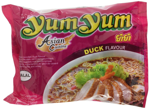 Yum Yum Nudelgerichte Yum Yum Instant Nudeln Ente, 30er Pack (30 x 60 g) 8852018101031