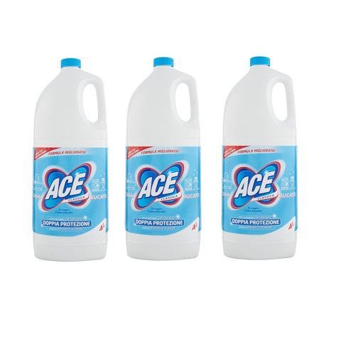 Ace Candeggina Classica Klassisches Bleichmittel Desinfektionsmittel für Zuhause und Wäsche 3Lt - Italian Gourmet