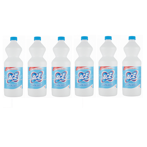 Ace Candeggina Classica Klassisches Bleichmittel Desinfektionsmittel für Zuhause und Wäsche 1Lt - Italian Gourmet