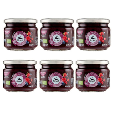 Alce Nero Marmelade 6x270g Alce Nero Composta di frutti di bosco biologica 270g 8009004809550