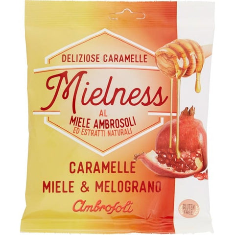 Ambrosoli bonbon Ambrosoli Mielness HONIG & GRANATAPFEL 90gr