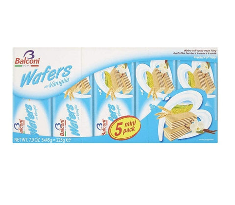 Balconi Vaniglia Waffeln mit Vanillecreme 225g - Italian Gourmet