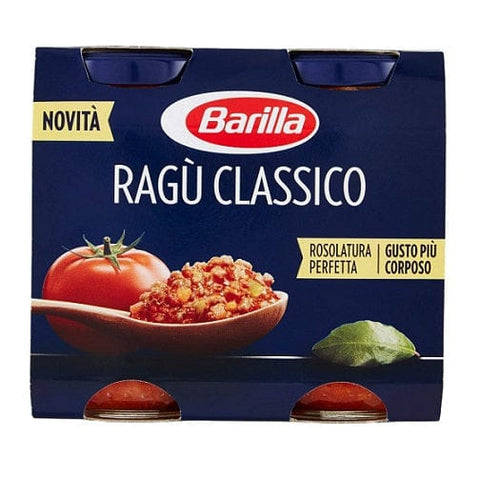 Barilla Ragù Classico Klassischer Ragù ( 2 x 180g ) - Italian Gourmet