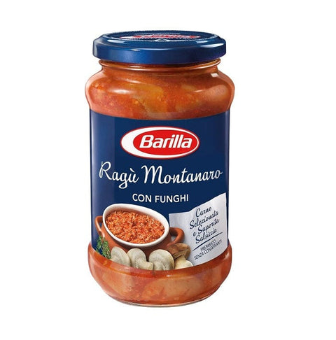 Barilla Ragù Montanaro mit Pilzen 400G - Italian Gourmet