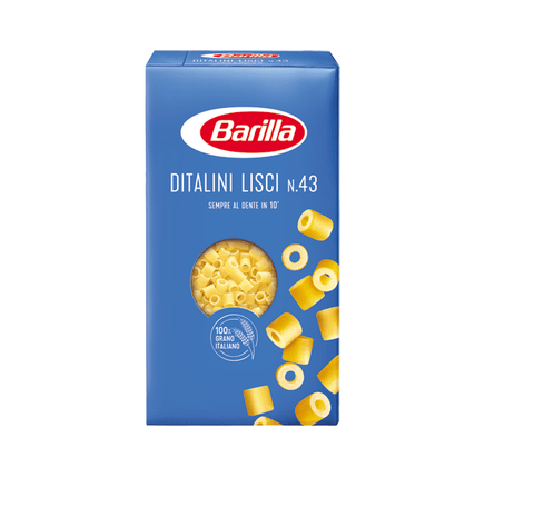 Barilla Pasta Barilla Ditalini lisci Italienische Pasta (500g) 8076800315431