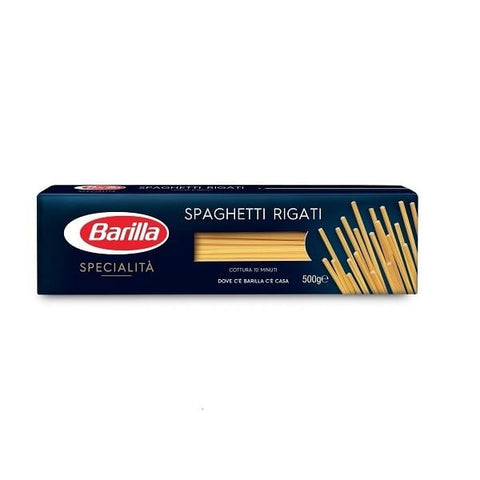 Barilla Specialità Spaghetti rigati Italienische Pasta (500g) - Italian Gourmet